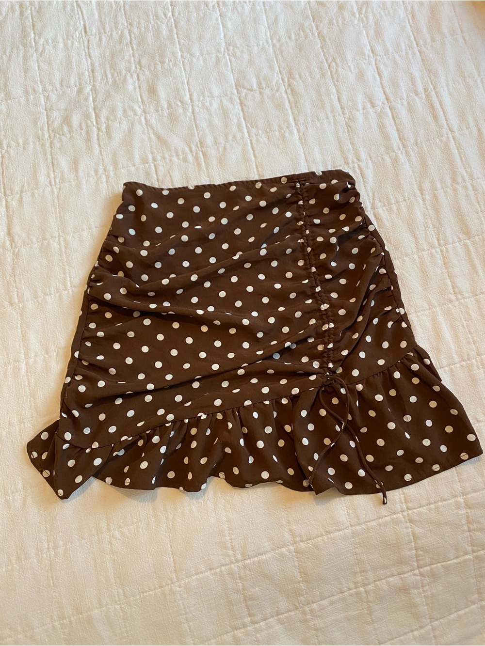 Polka Dot Mini Skirt